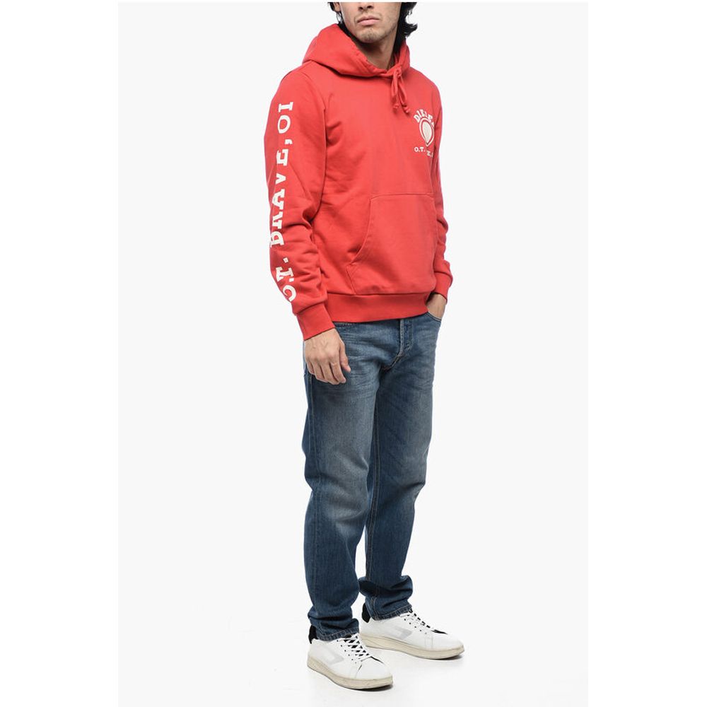 S-GINN-HOOD-K21 Hoodie Sweatshirt with Logo Print