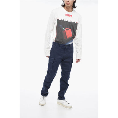 Slim Fit P-COR-EMBNEW Cargo Pants