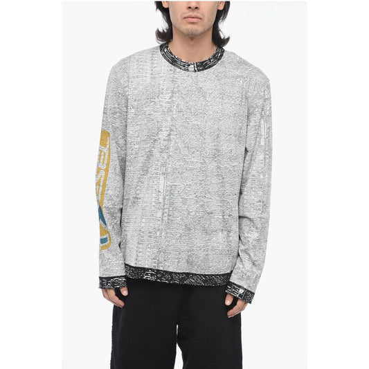 Printed T-CRANESIDE Long Sleeved T-shirt