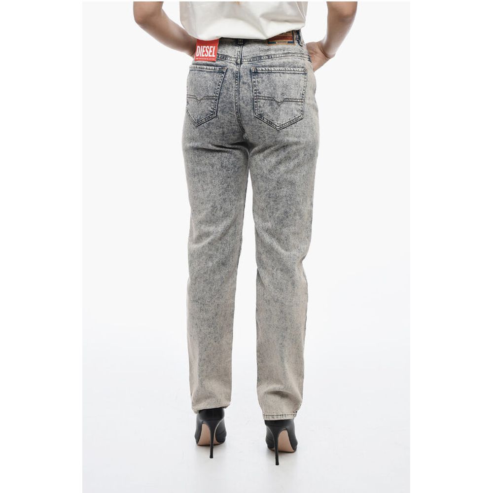 High-waisted D-TULIP Denims with Straight Leg L.32