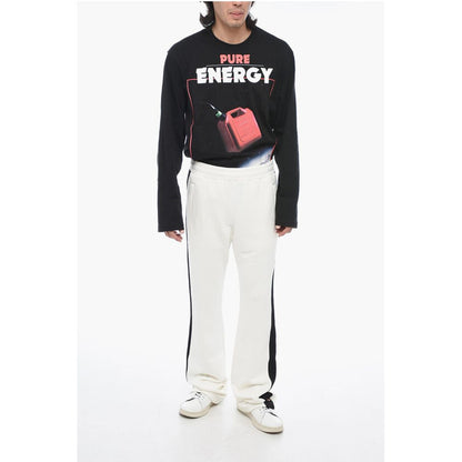 Brushed Cotton P-ZAMPER Pants With Contrasting Bands