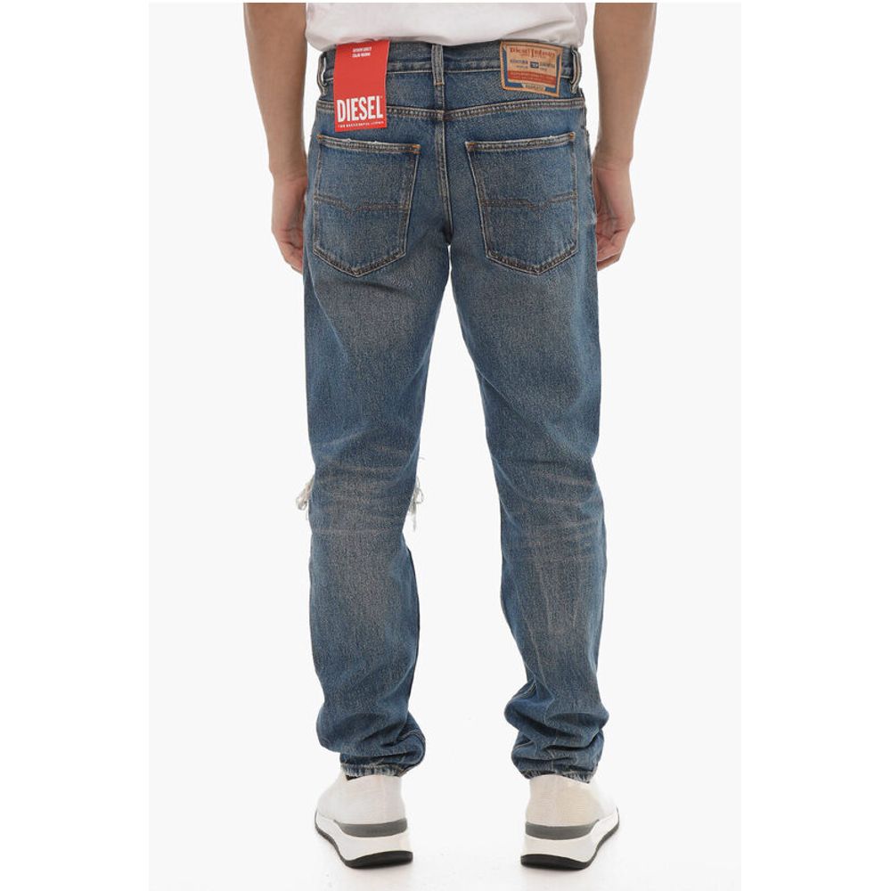 Mid Waist Slim Fit 1995 D-SARK Distressed Jeans 18cm