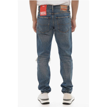 Mid Waist Slim Fit 1995 D-SARK Distressed Jeans 18cm