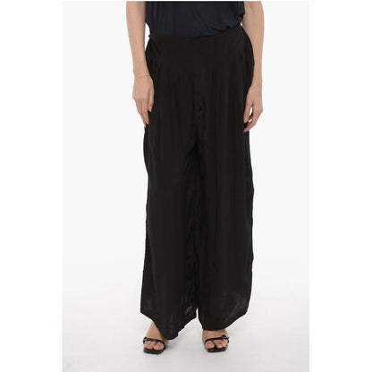Sheer Fabric HEZZY Pants with Drawstring Waist
