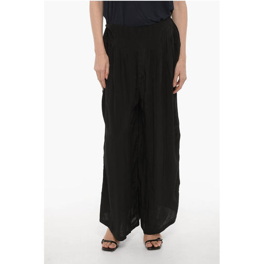 Sheer Fabric HEZZY Pants with Drawstring Waist