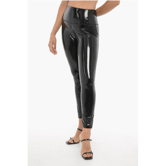 Vinyl CORA Pants with Drawstring Waist