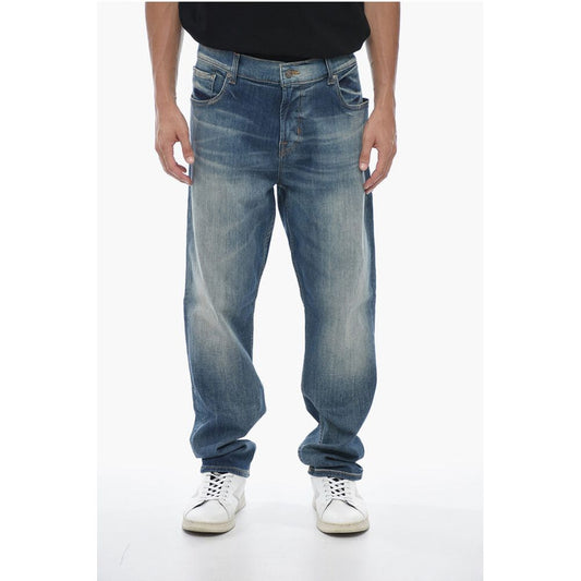 Stonewashed Tapered-fit Denims 19cm