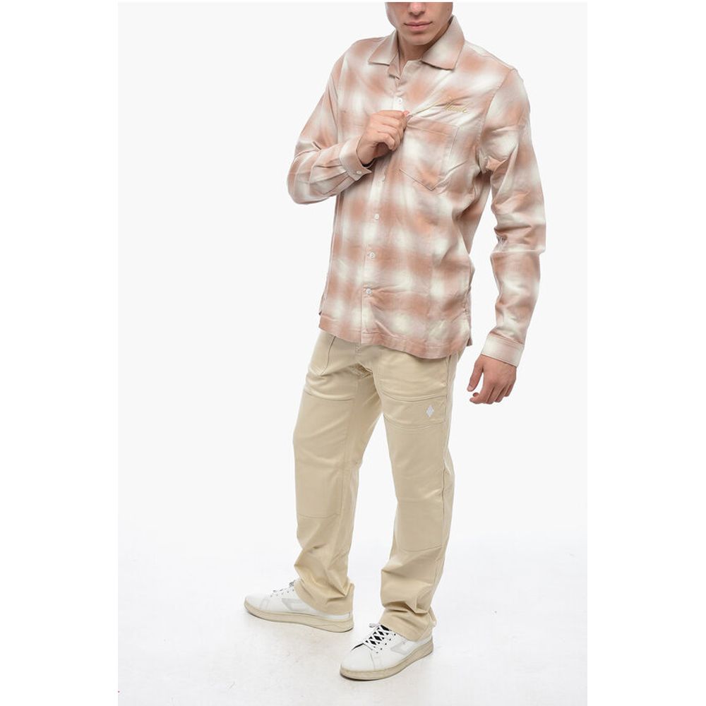 Embroidered Logo Check Shirt