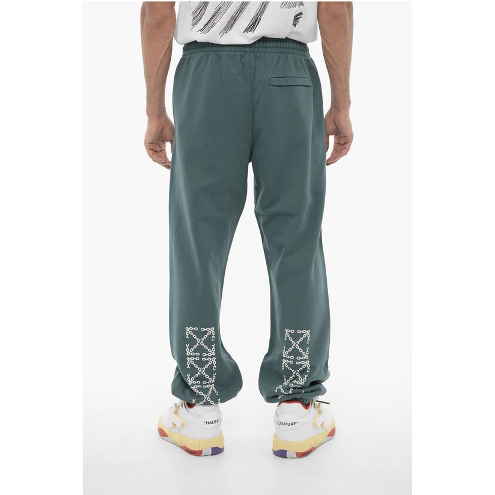 SEASONAL Brushed Cotton CHAIN ARROW Joggers