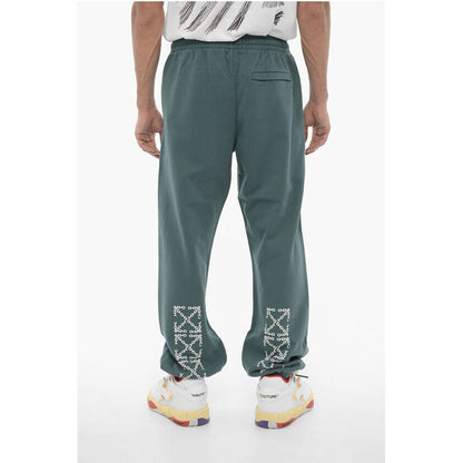 SEASONAL Brushed Cotton CHAIN ARROW Joggers