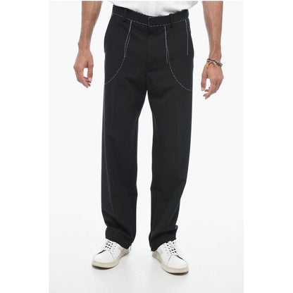 Tailoring Pants with Stitch Detailing