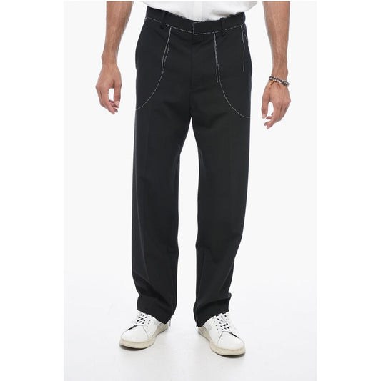 Tailoring Pants with Stitch Detailing