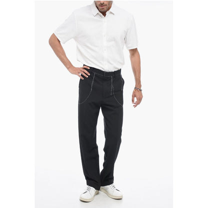 Tailoring Pants with Stitch Detailing