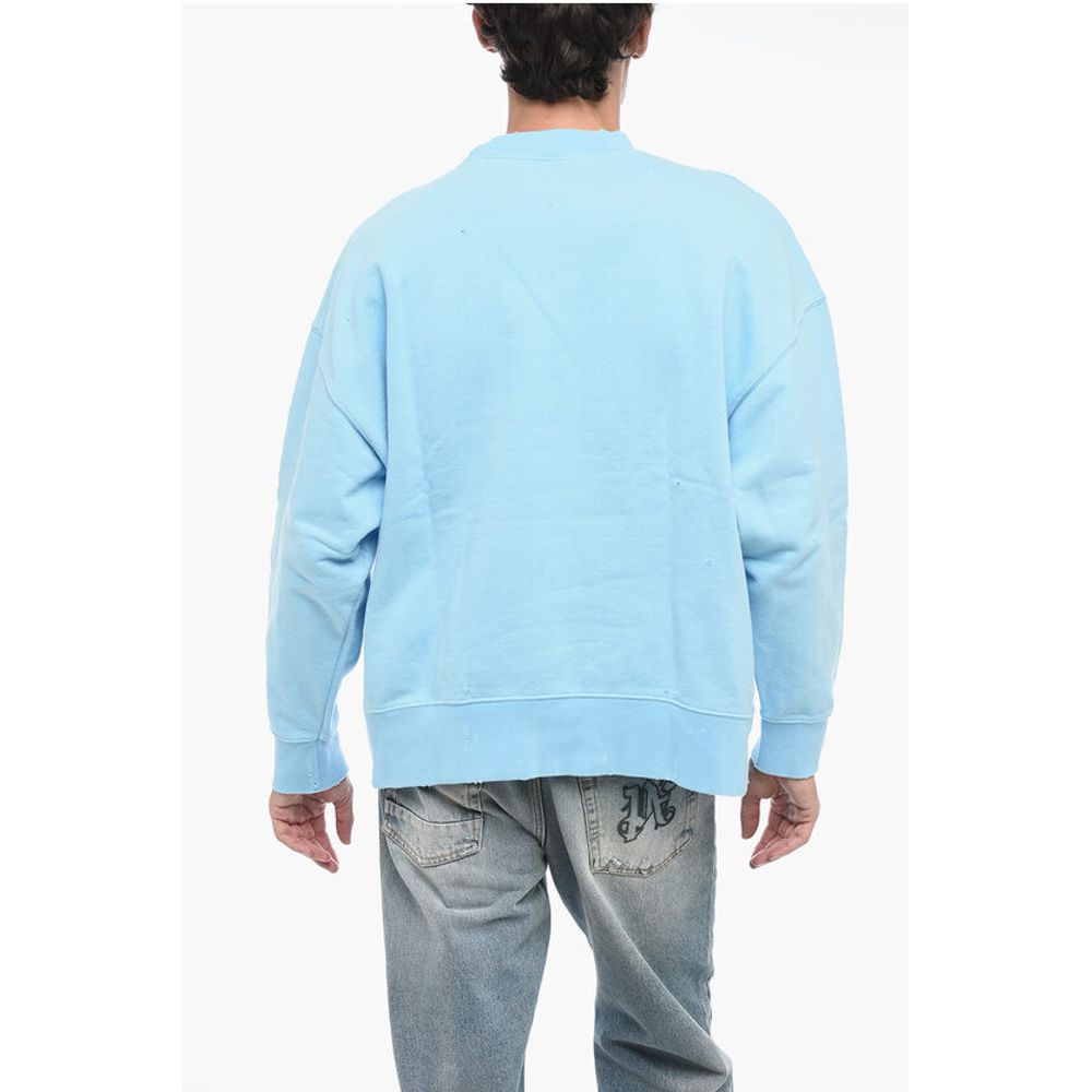 Brushed Cotton RAINBOW Crewneck Sweatshirt
