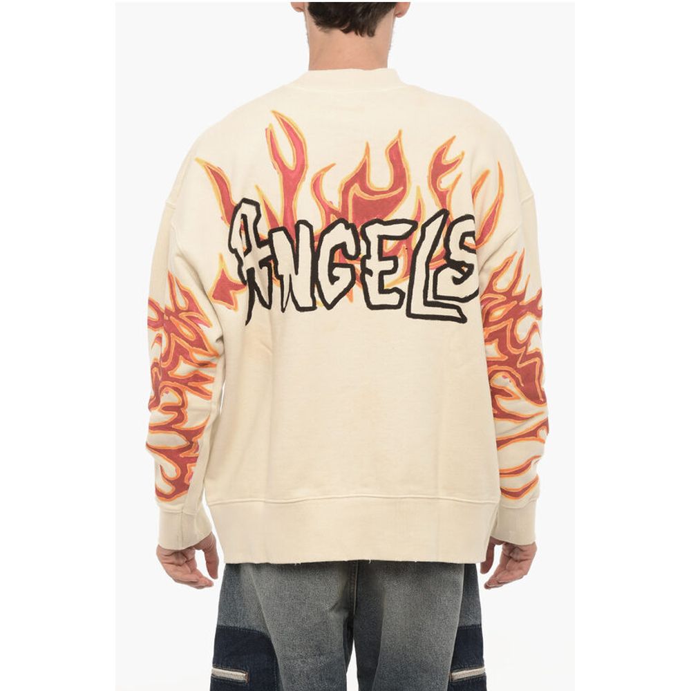 Printed Turtleneck Sweatshirt