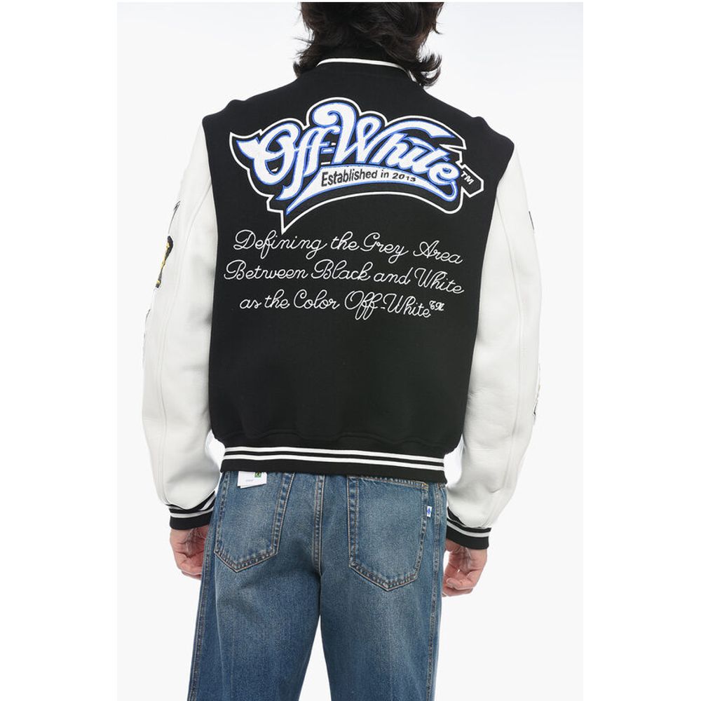 CHICAGO BULLS Varsity Bomber with Patchwork