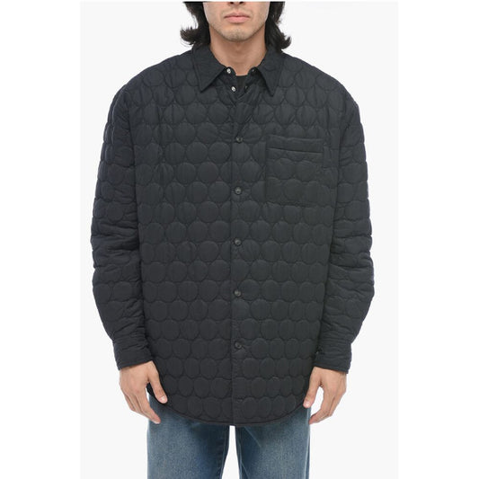 Quilted Overshirt with ARROW Patch