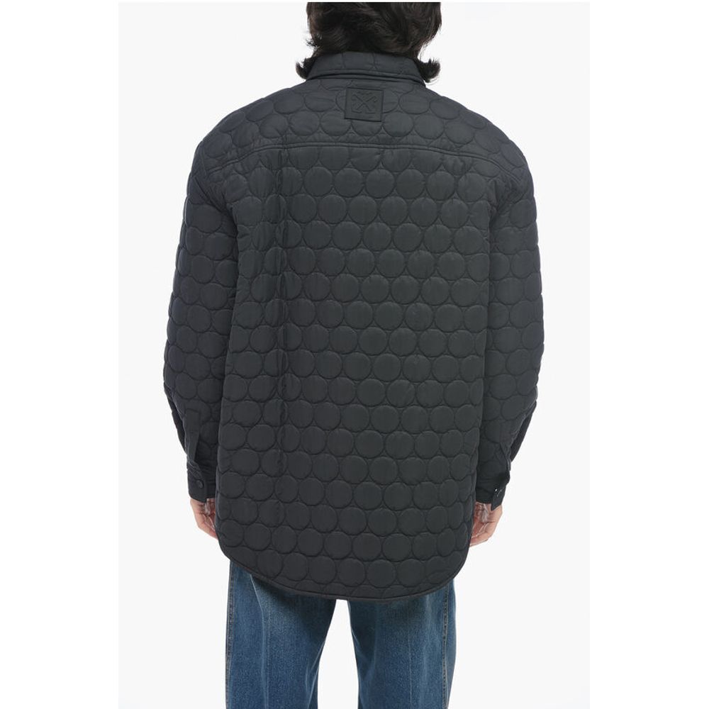 Quilted Overshirt with ARROW Patch