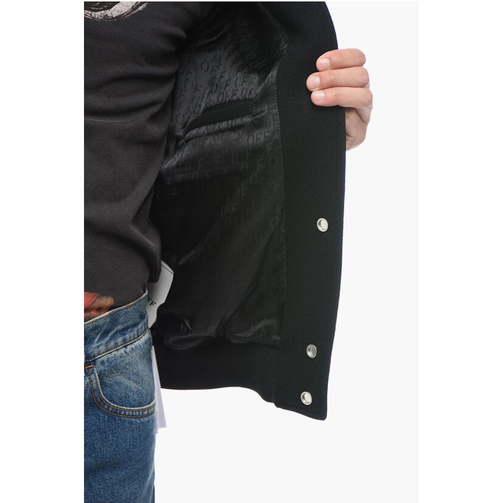 CHICAGO BULLS Varsity Bomber with Patchwork