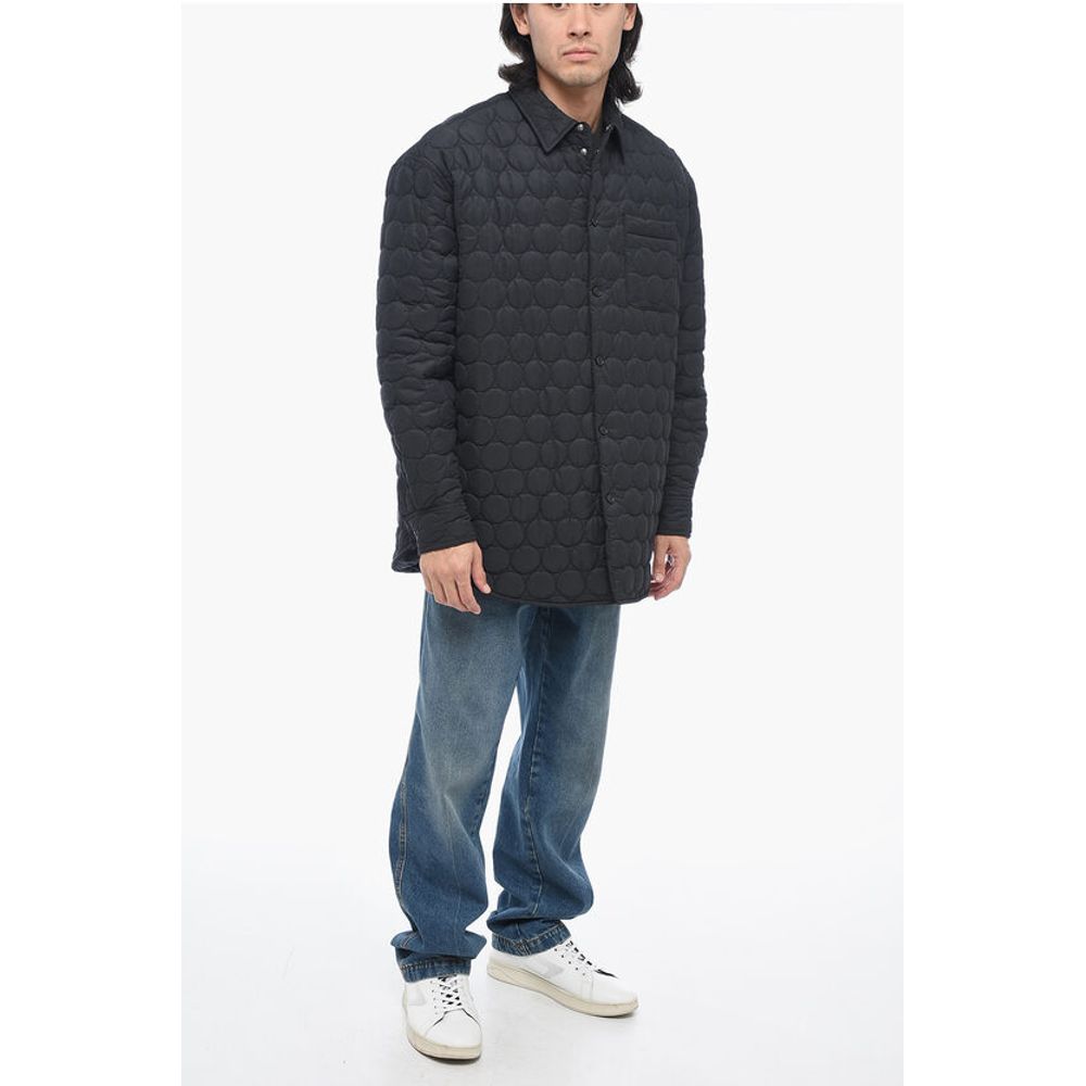 Quilted Overshirt with ARROW Patch