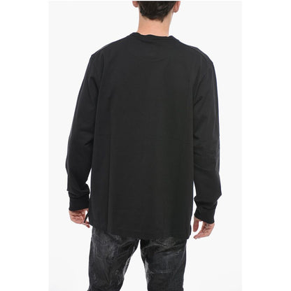Skater Fit T-shirt with Logo Print