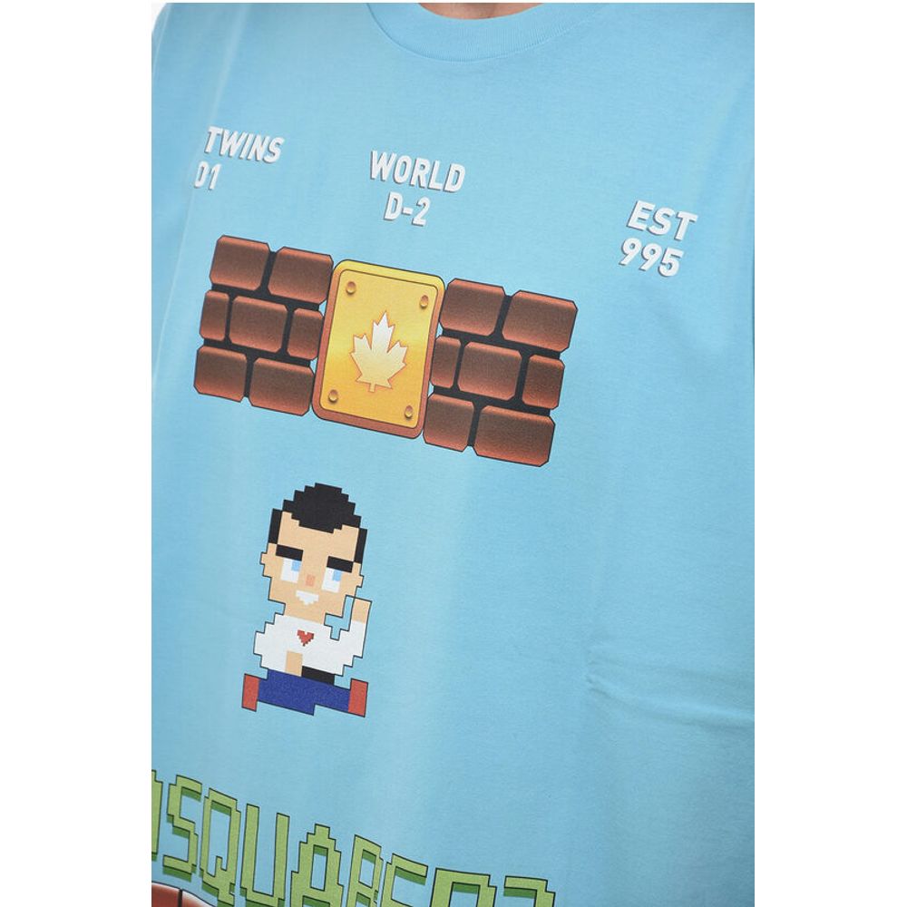 Skater Fit T-shirt with Graphic Print
