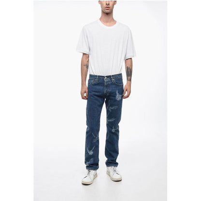 3.PARADIS Straight Leg Printed Jeans 18cm L.32