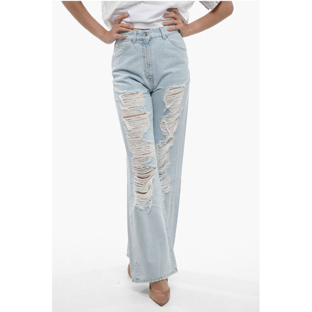 Boyfriend Fit Distressed Denims 28cm
