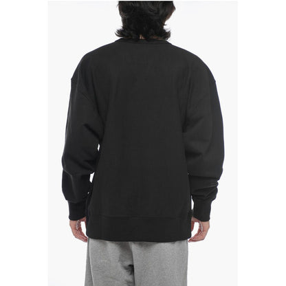 Oversized CREST Sweatshirt with Embroidered Logo
