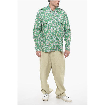 Floral Print Long Sleeved Shirt
