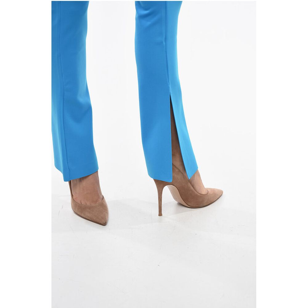 Logo Print SPLIT Flare Fit Leggings