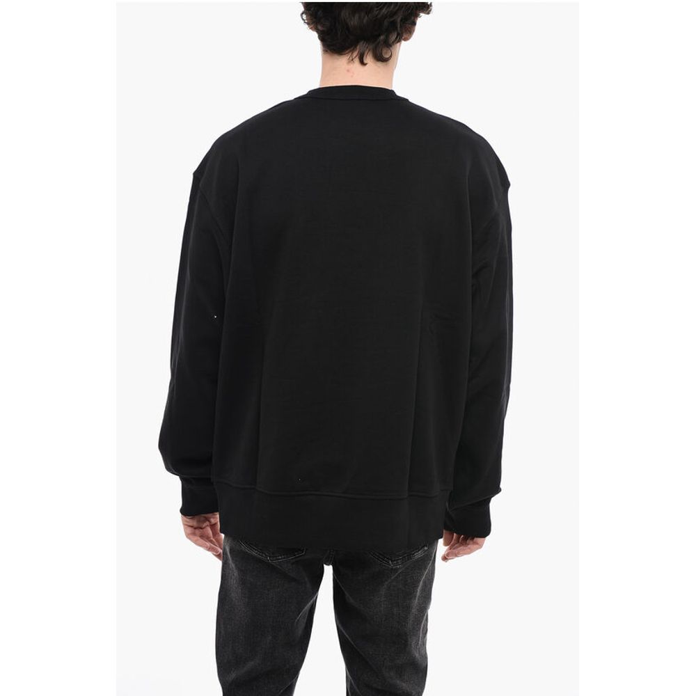 Maxi Embossed Logo S-MACS-G2 Crew-Neck Sweatshirt