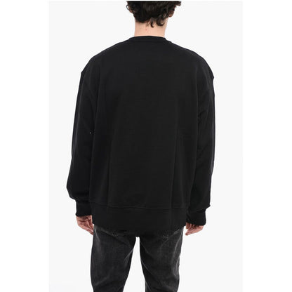 Maxi Embossed Logo S-MACS-G2 Crew-Neck Sweatshirt