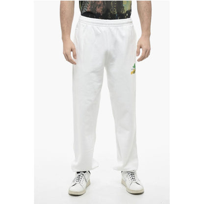 Cotton BRUSH ARROW Sweatpants with Graphic Print
