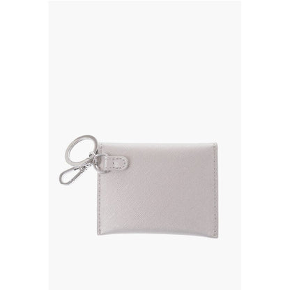 LOVE Saffiano Faux Leather Envelope Keyring