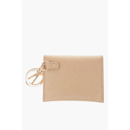LOVE Saffiano Faux Leather Envelope Keyring