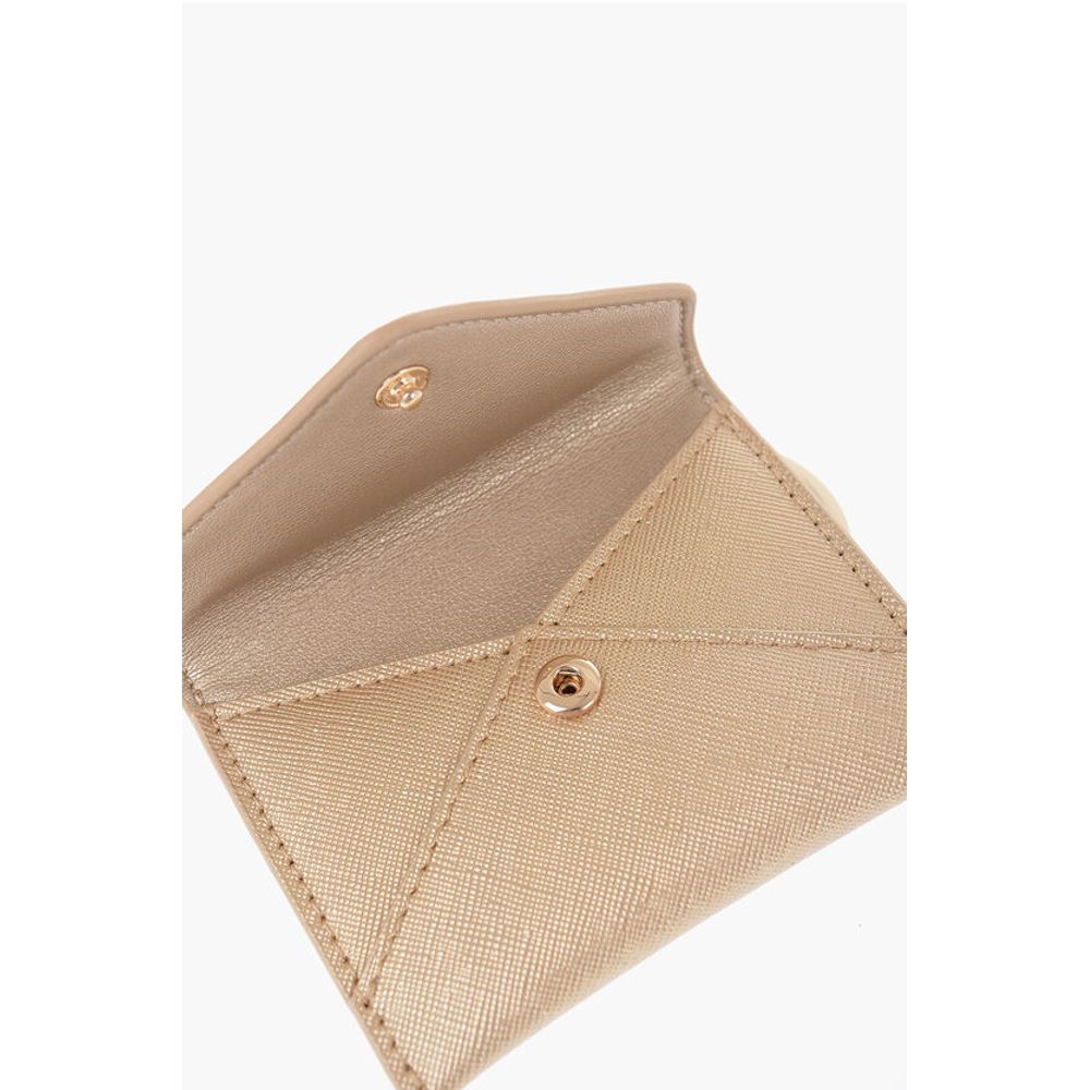 LOVE Saffiano Faux Leather Envelope Keyring