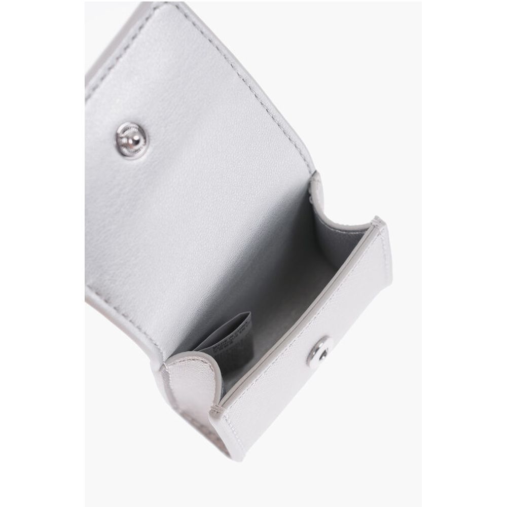 LOVE Saffiano Faux Leather Coin Purse with Key Holder
