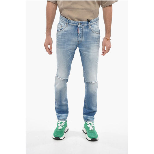 5 Pocket Distressed Skater Fit Denims 16cm