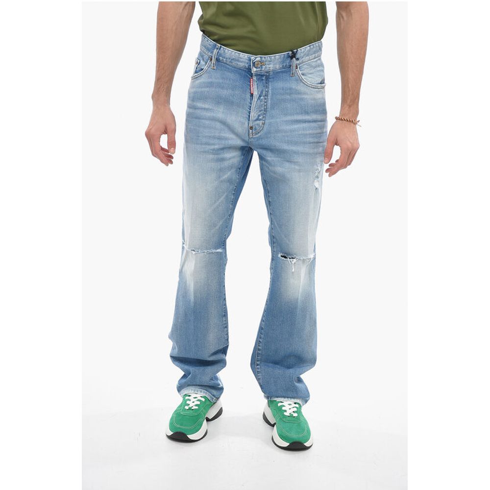 5 Pocket Distressed Roadie Fit Denims 19cm