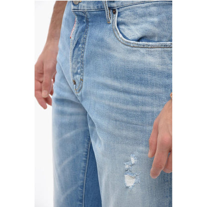 5 Pocket Distressed Roadie Fit Denims 19cm