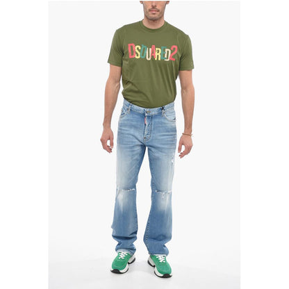 5 Pocket Distressed Roadie Fit Denims 19cm