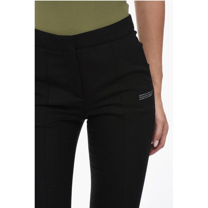 Flare Fit CORPORATE Pants WIth Bottom Slits