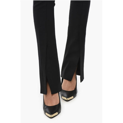 Flare Fit CORPORATE Pants WIth Bottom Slits