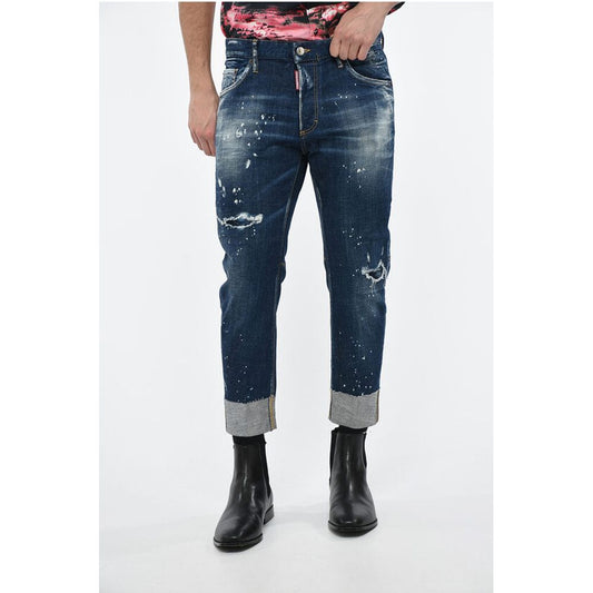 Tapered Fit SAILOR Denims with Vintage Effect 17cm