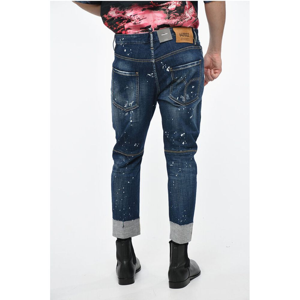 Tapered Fit SAILOR Denims with Vintage Effect 17cm