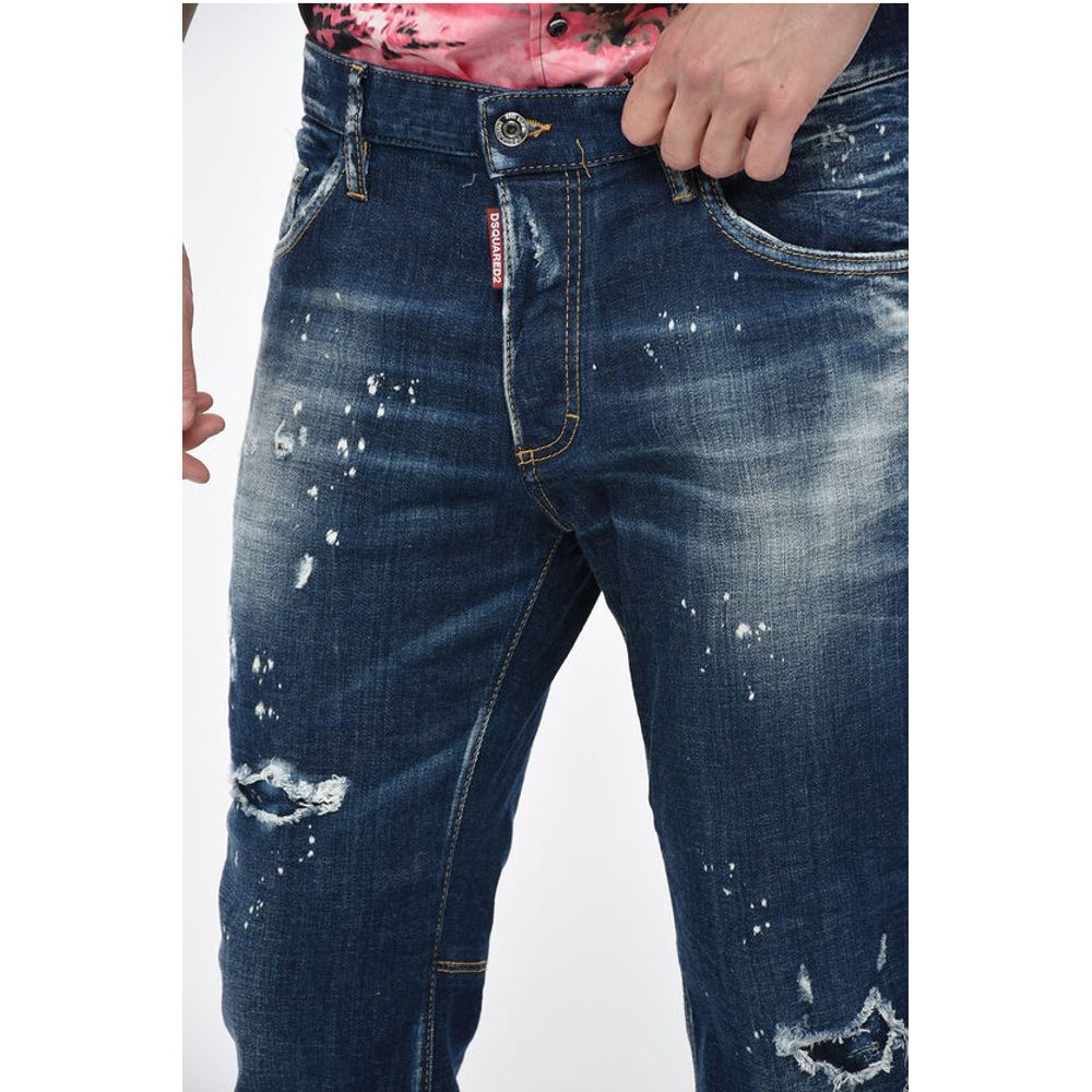 Tapered Fit SAILOR Denims with Vintage Effect 17cm