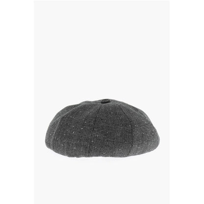 Prince of Wales Motif Virgin Wool Basco Hat