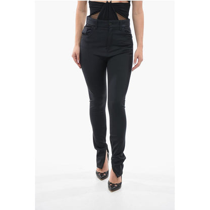 Ankle Zip 5 Pockets Stretch Leggings Pants