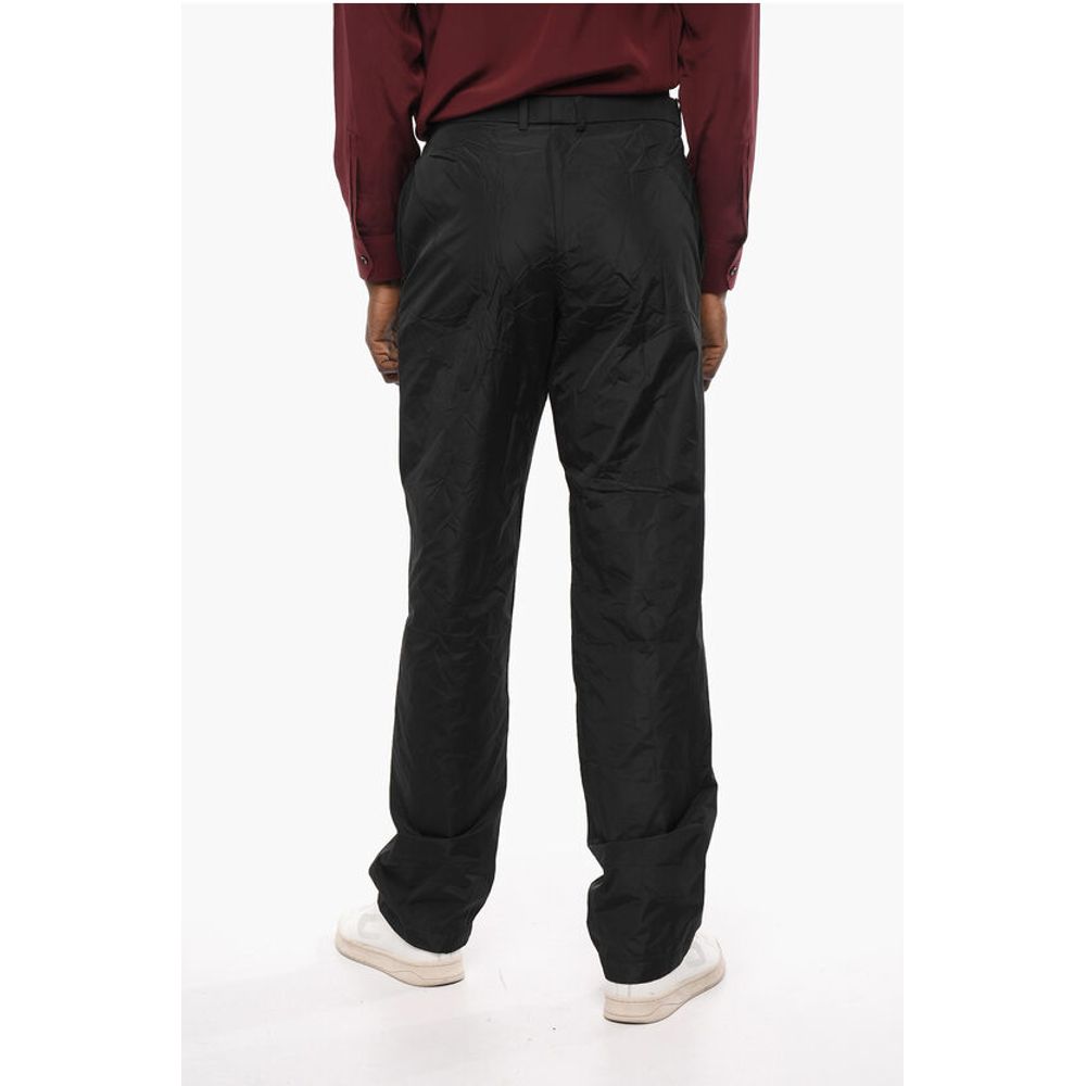 Polyester Draped Trousers